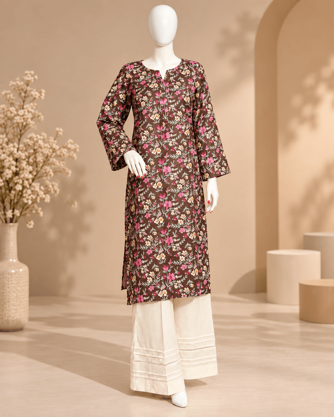 Lawn Kurti