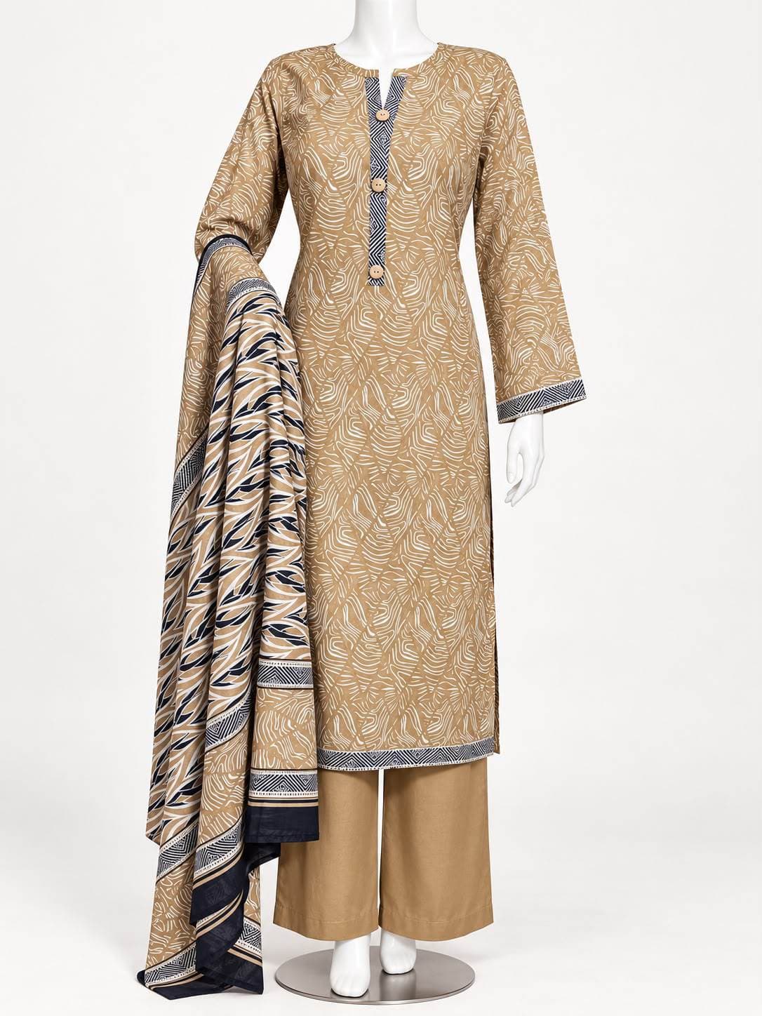 Hibba Haya 3-Piece Lawn Suit.